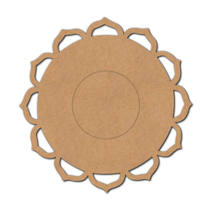 Mandala Diya Tealight Holder MDF Design 2