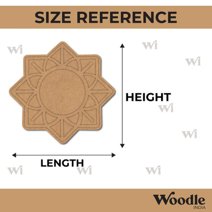 Mandala Diya Tealight Holder MDF Design 20