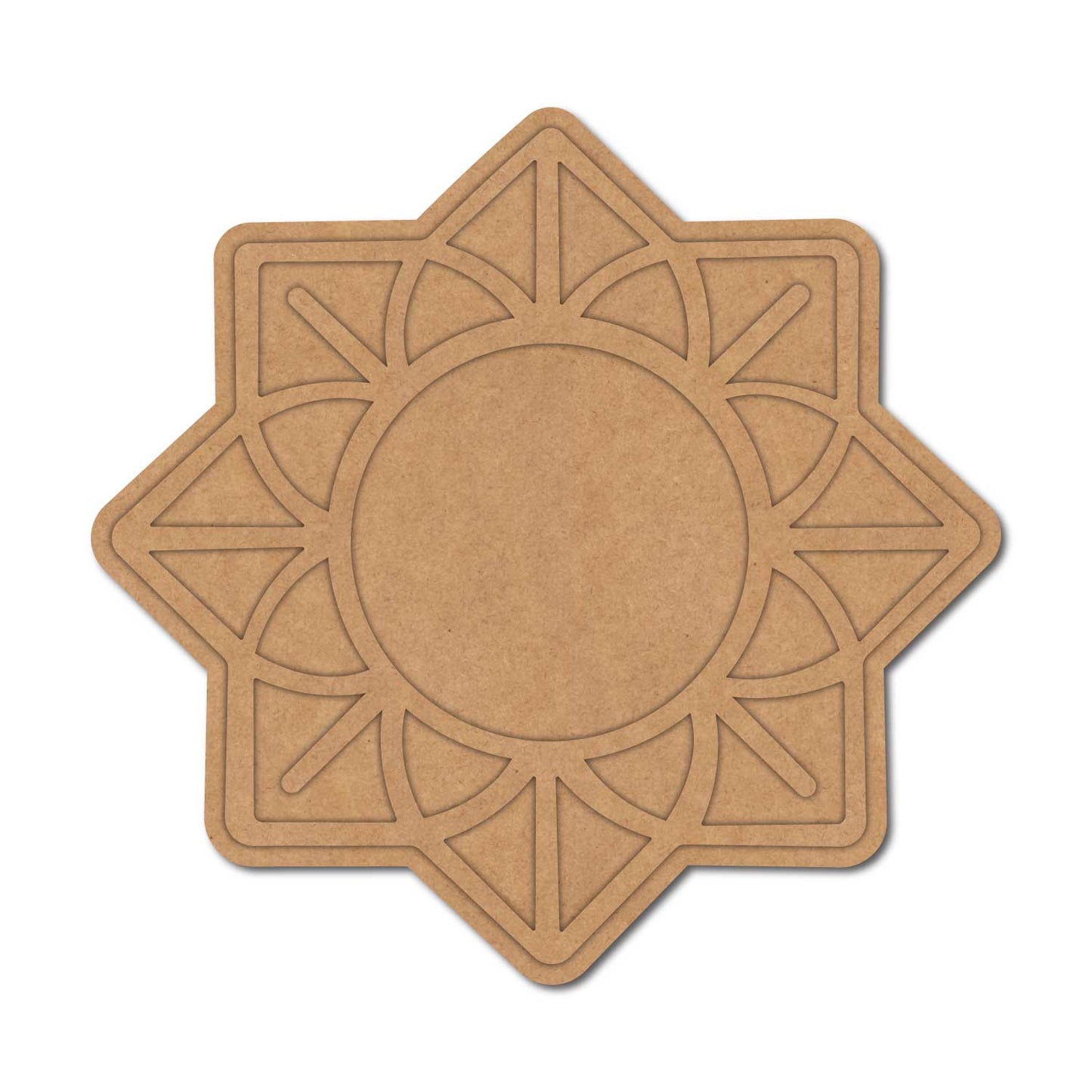 Mandala Diya Tealight Holder MDF Design 20