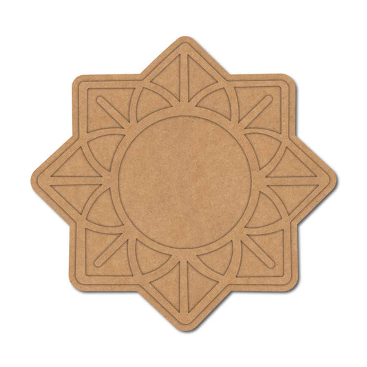 Mandala Diya Tealight Holder MDF Design 20