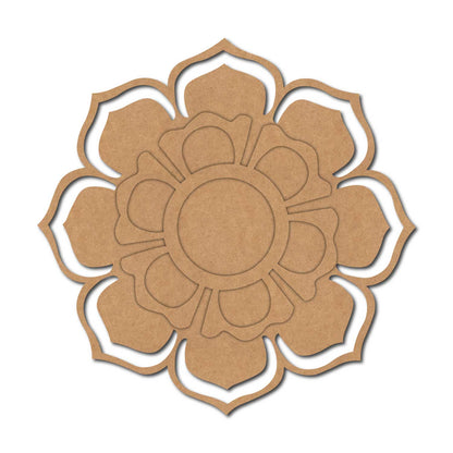 Mandala Diya Tealight Holder MDF Design 21