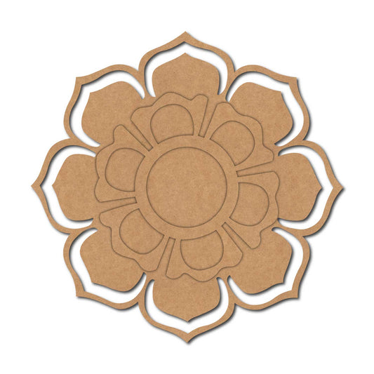 Mandala Diya Tealight Holder MDF Design 21