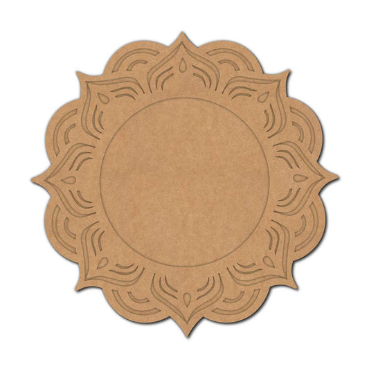 Mandala Diya Tealight Holder MDF Design 22