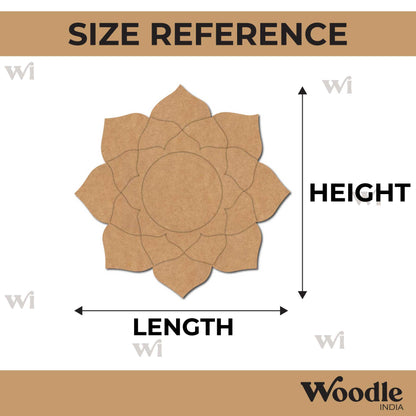 Mandala Diya Tealight Holder MDF Design 24
