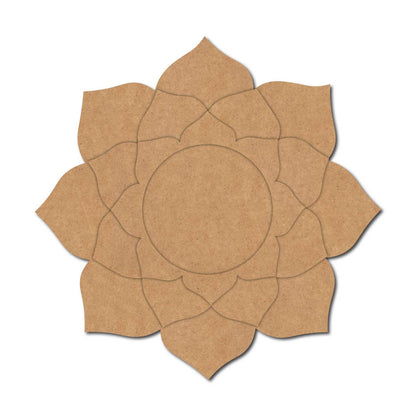 Mandala Diya Tealight Holder MDF Design 24