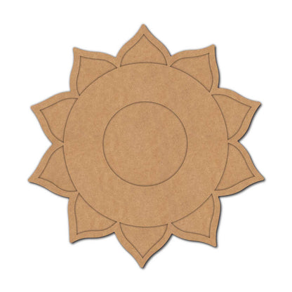 Mandala Diya Tealight Holder MDF Design 25