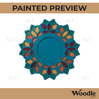 Mandala Diya Tealight Holder MDF Design 27