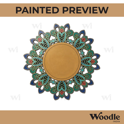 Mandala Diya Tealight Holder MDF Design 28