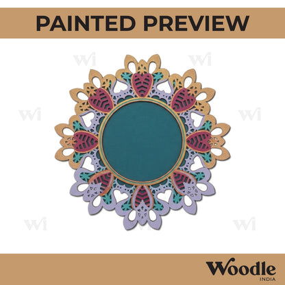 Mandala Diya Tealight Holder MDF Design 29