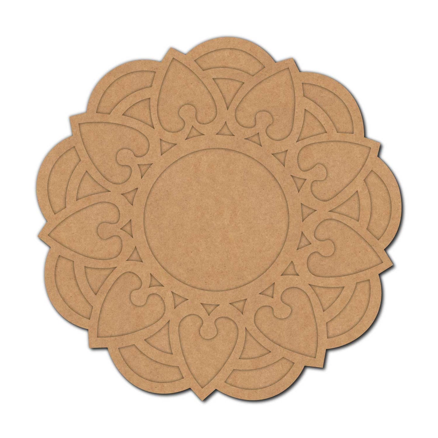 Mandala Diya Tealight Holder MDF Design 3
