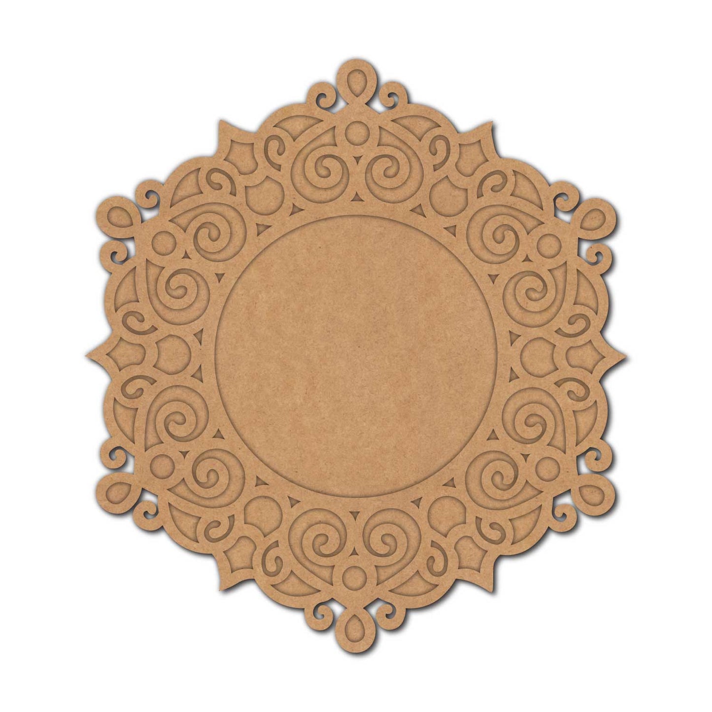 Mandala Diya Tealight Holder MDF Design 30