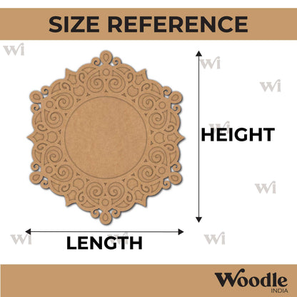 Mandala Diya Tealight Holder MDF Design 30