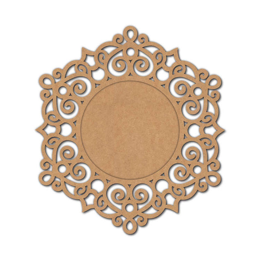 Mandala Diya Tealight Holder MDF Design 31