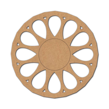 Mandala Diya Tealight Holder MDF Design 32