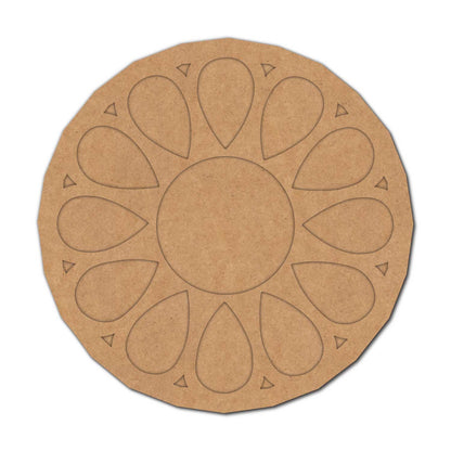 Mandala Diya Tealight Holder MDF Design 33