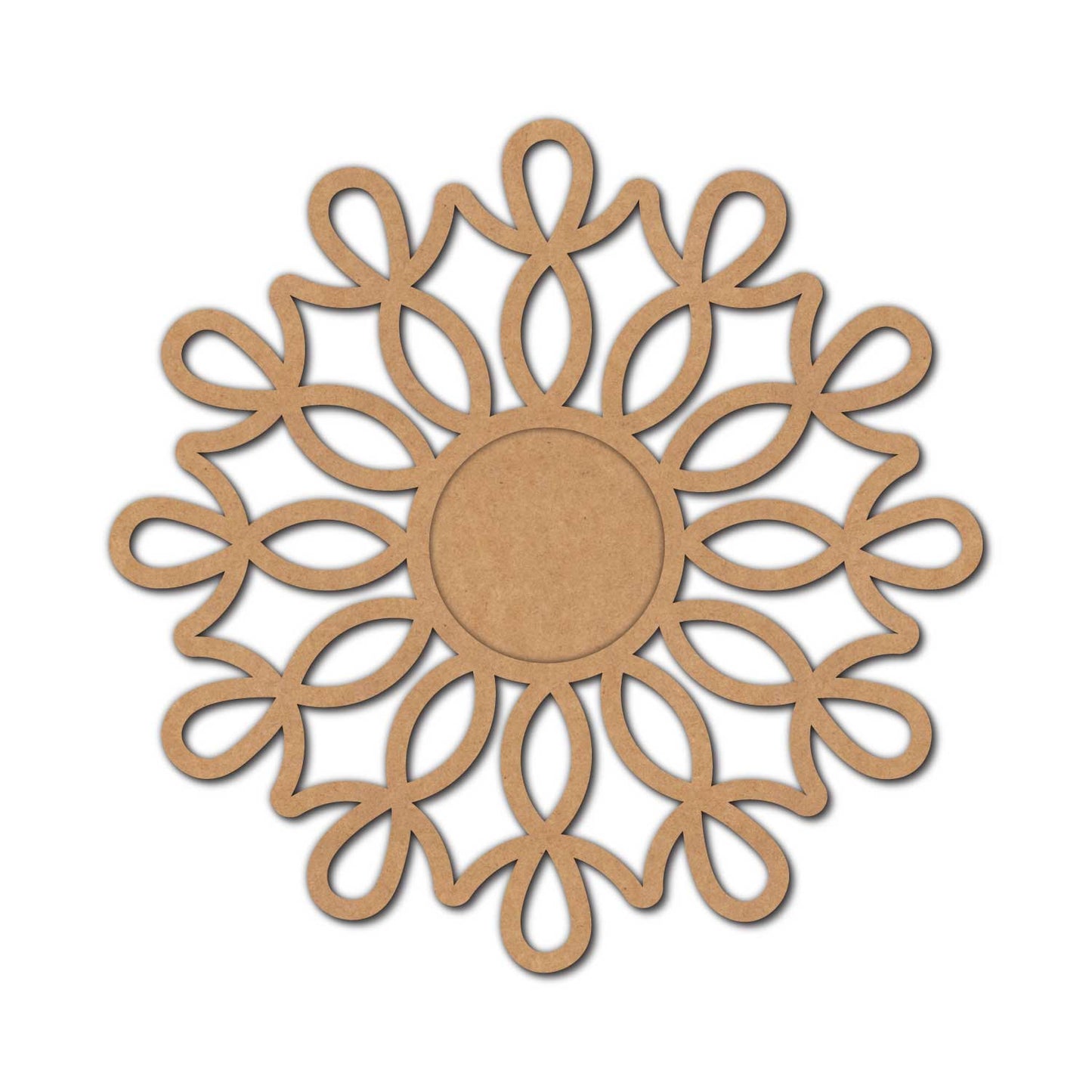 Mandala Diya Tealight Holder MDF Design 34