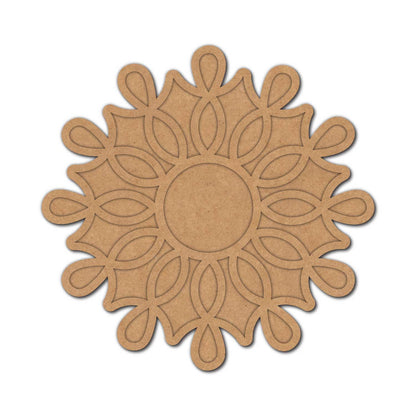 Mandala Diya Tealight Holder MDF Design 35