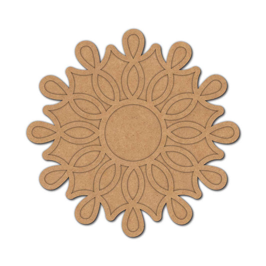 Mandala Diya Tealight Holder MDF Design 35