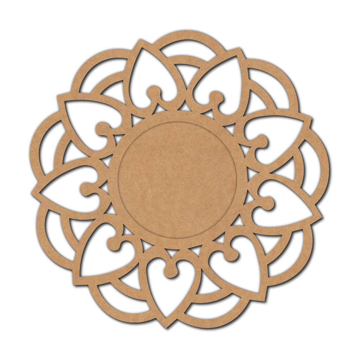 Mandala Diya Tealight Holder MDF Design 4