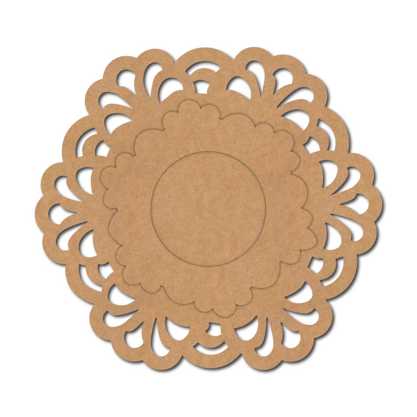 Mandala Diya Tealight Holder MDF Design 5