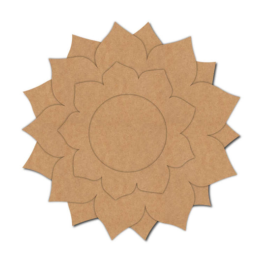 Mandala Diya Tealight Holder MDF Design 6