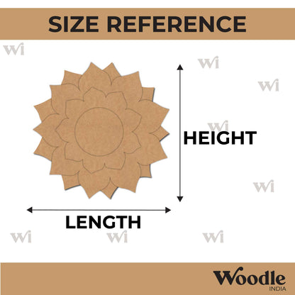 Mandala Diya Tealight Holder MDF Design 6