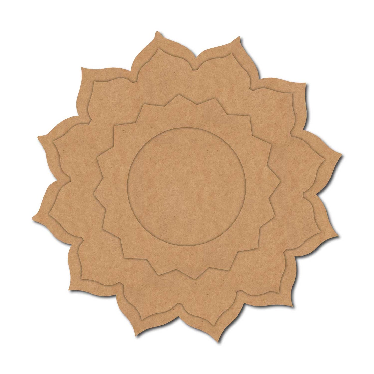 Mandala Diya Tealight Holder MDF Design 7