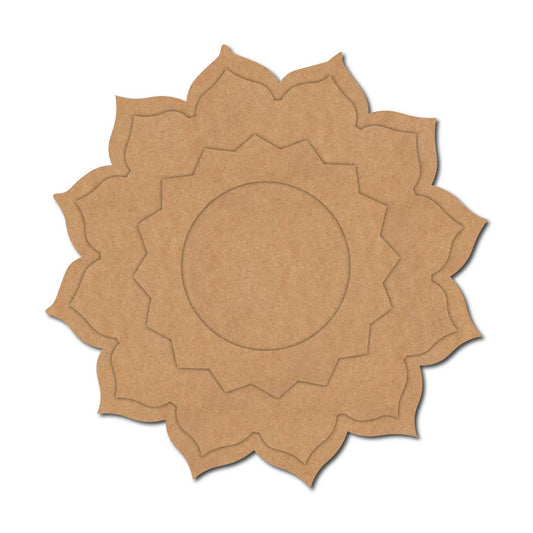 Mandala Diya Tealight Holder MDF Design 7