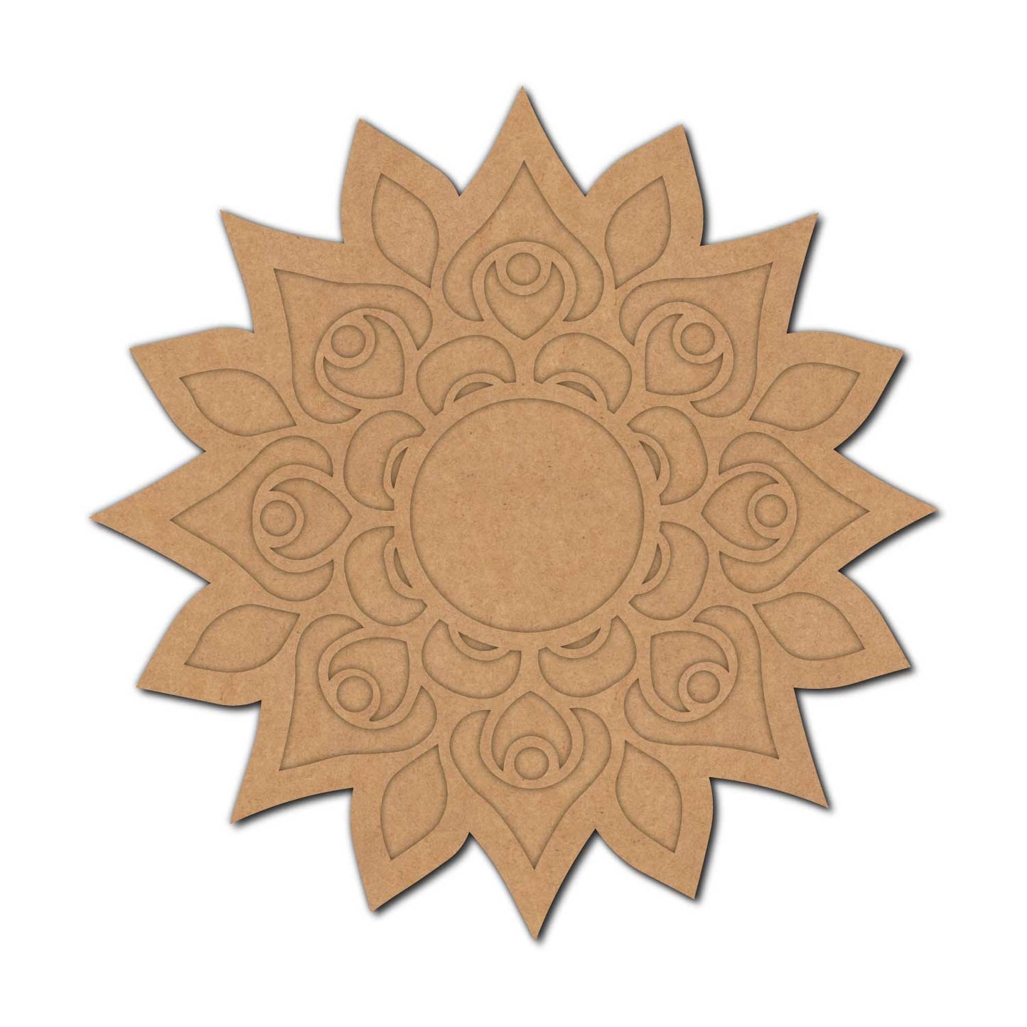 Mandala Diya Tealight Holder MDF Design 9