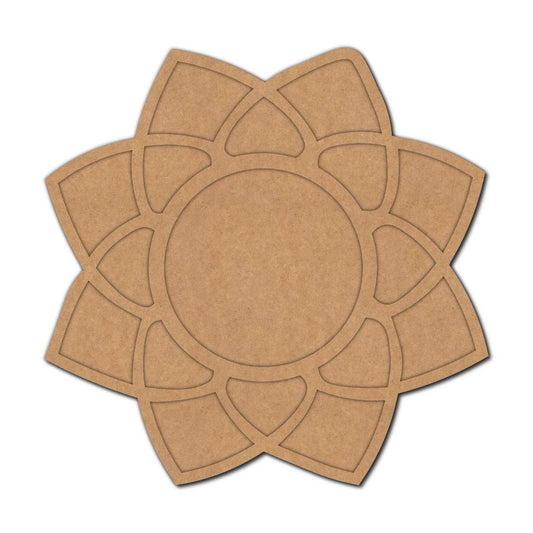 Mandala Diya Tealight Holder Pre Marked MDF Design 20