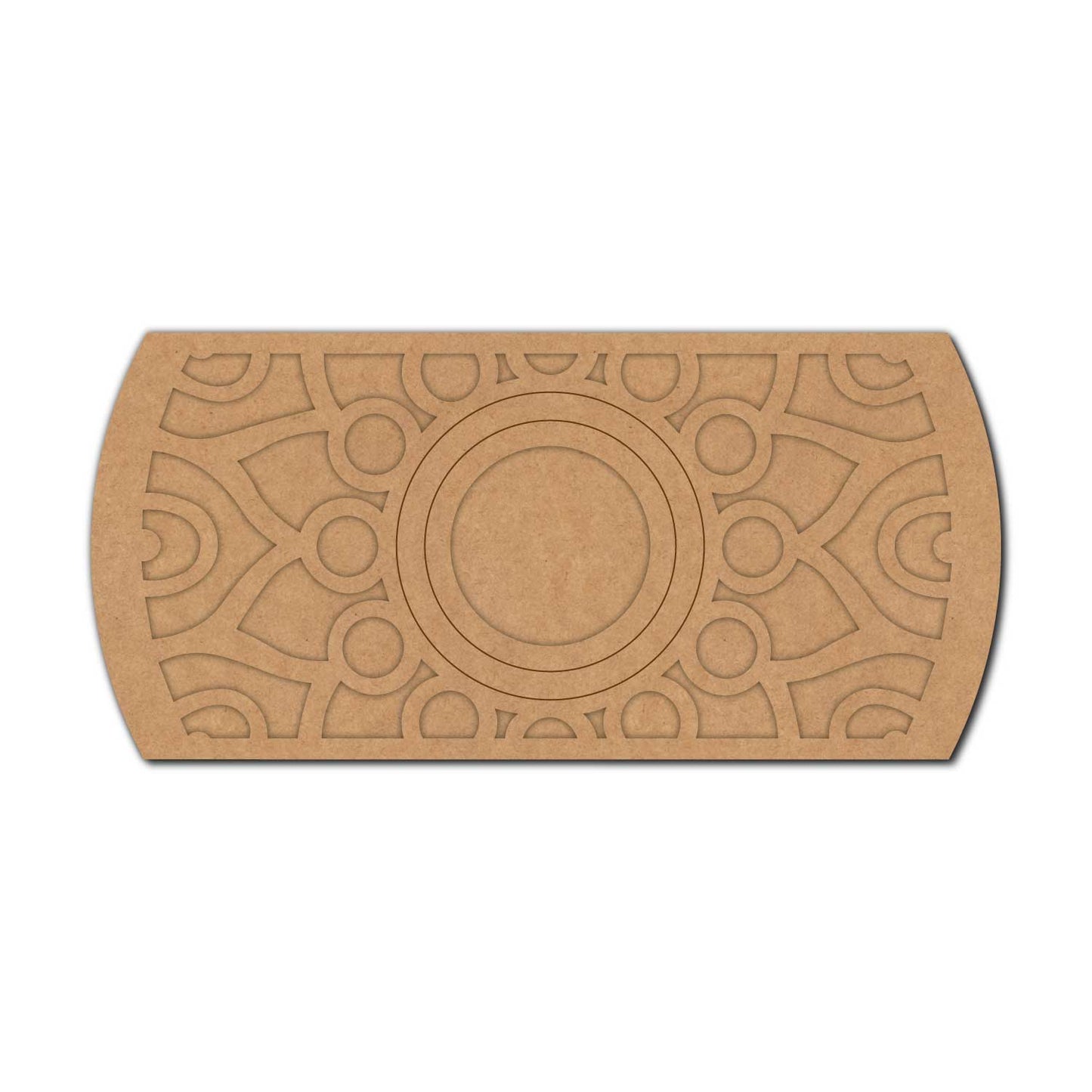 Mandala Diya Tealight Holder Pre Marked MDF Design 24