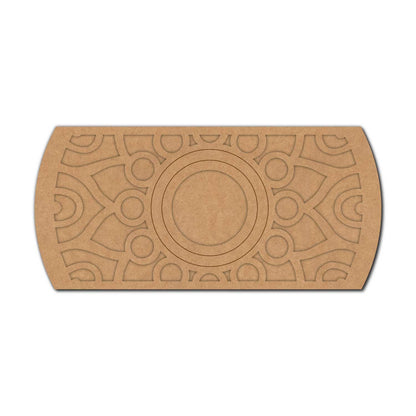 Mandala Diya Tealight Holder Pre Marked MDF Design 24