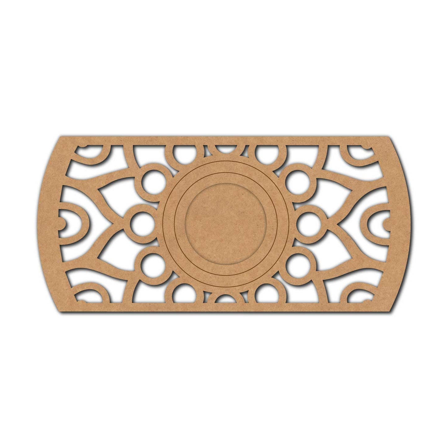 Mandala Diya Tealight Holder Pre Marked MDF Design 25