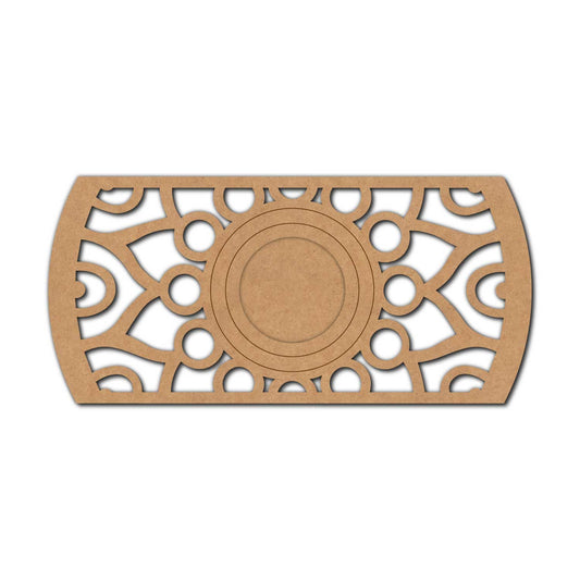 Mandala Diya Tealight Holder Pre Marked MDF Design 25