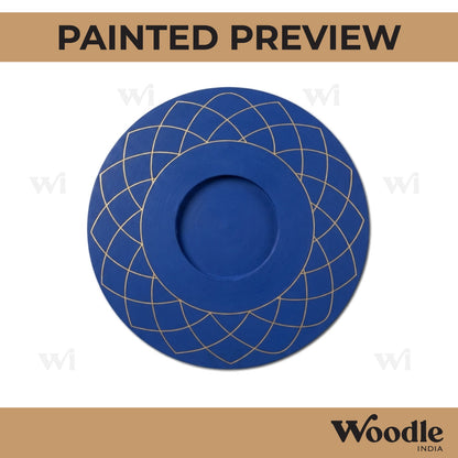 Mandala Diya Tealight Holder Pre Marked MDF Design 35
