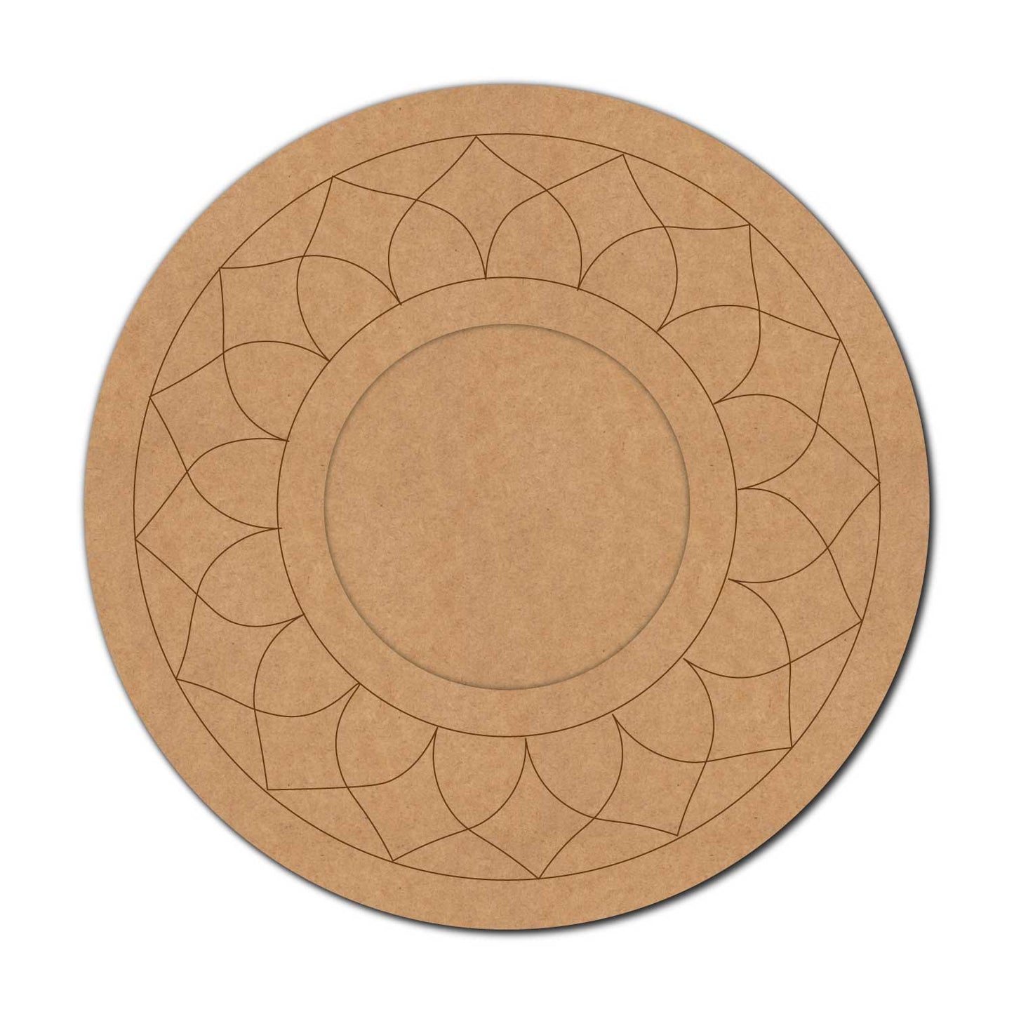 Mandala Diya Tealight Holder MDF Design 36