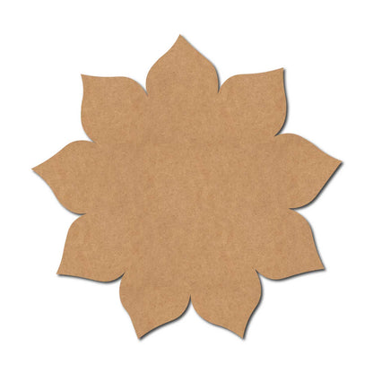 Mandala Flower Cutout MDF Design 1
