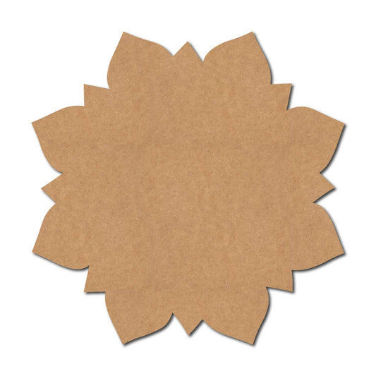 Mandala Flower Cutout MDF Design 2