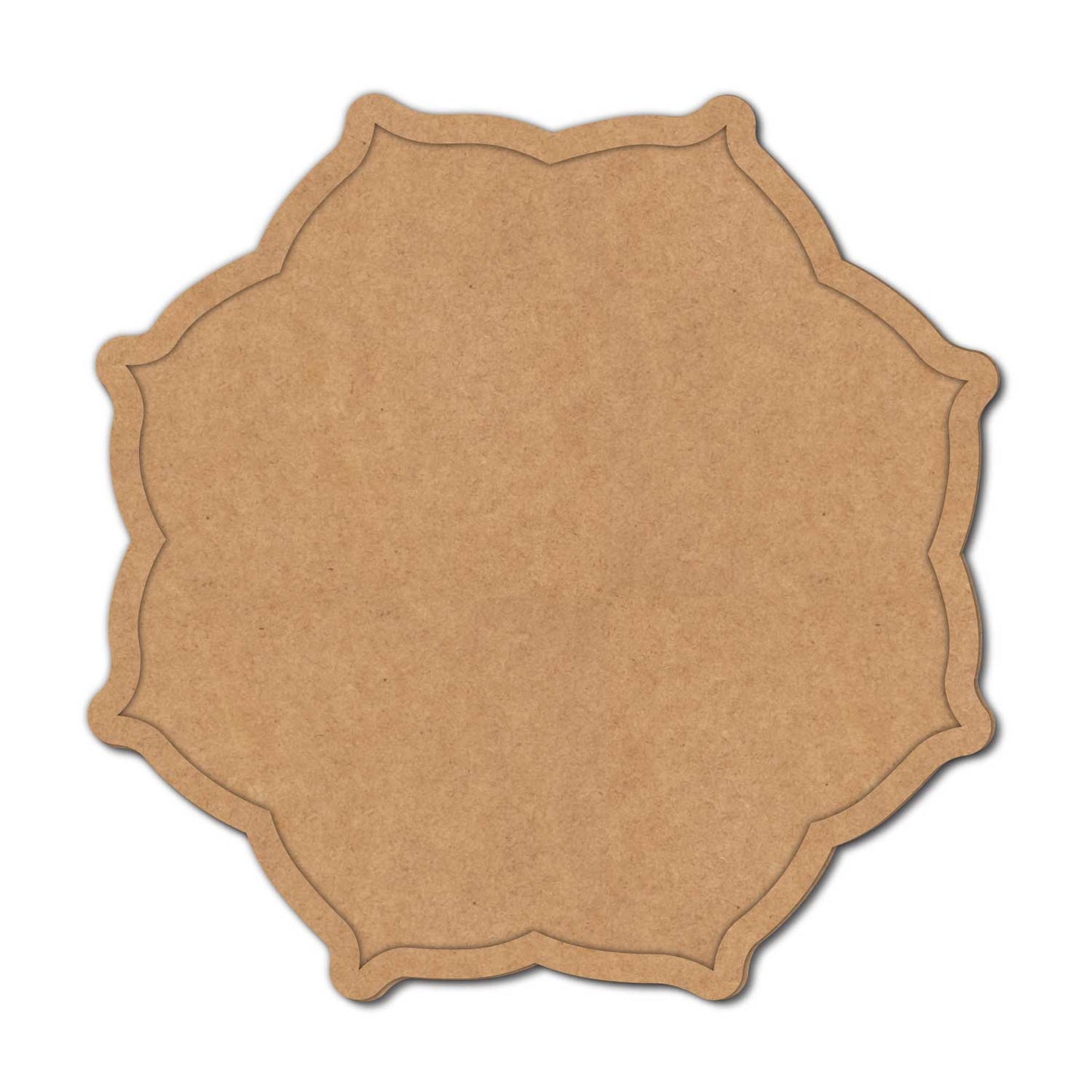 Mandala Frame Ring Base MDF Design 1