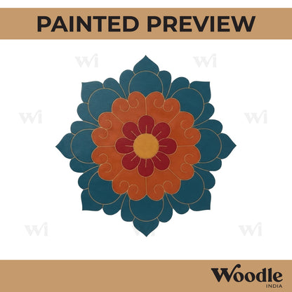 Mandala Pre Marked Base MDF Design 1