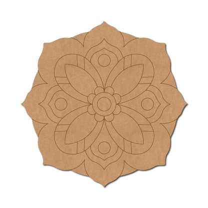 Mandala Pre Marked Base MDF Design 10