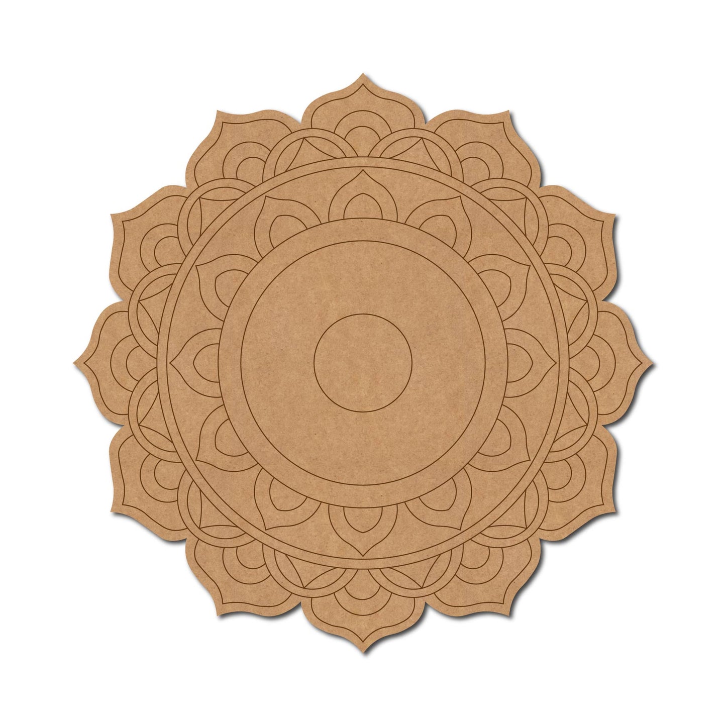 Mandala Pre Marked Base MDF Design 12