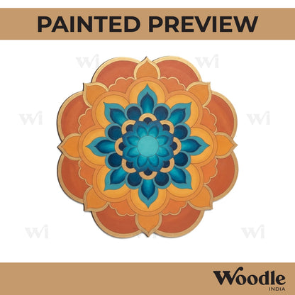 Mandala Pre Marked Base MDF Design 13
