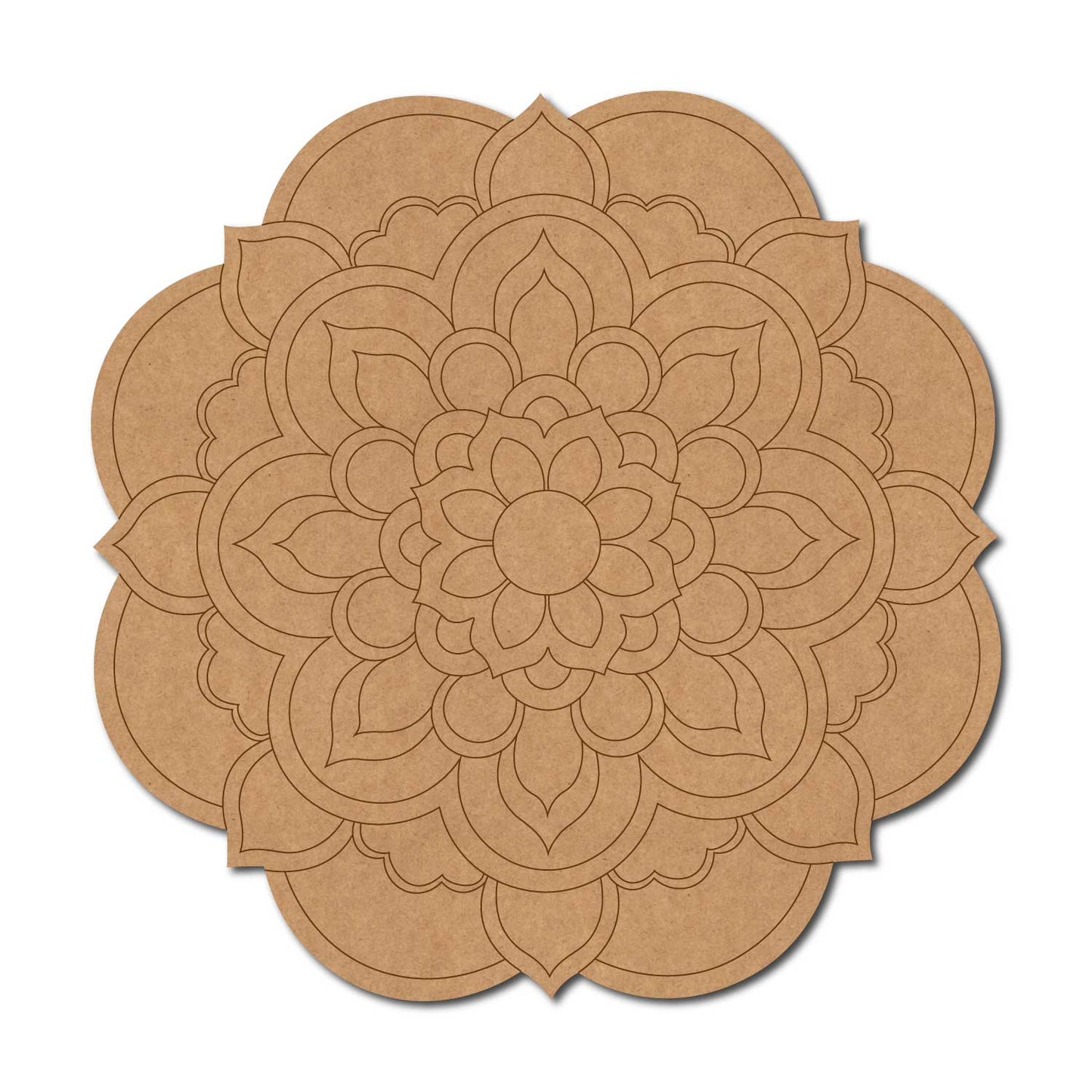 Mandala Pre Marked Base MDF Design 13