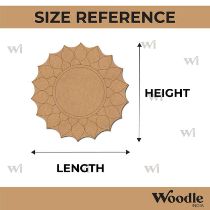 Mandala Pre Marked Base MDF Design 14