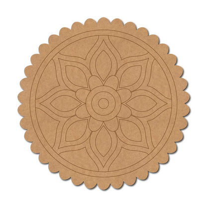 Mandala Pre Marked Base MDF Design 15