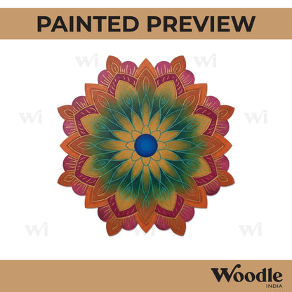 Mandala Pre Marked Base MDF Design 17