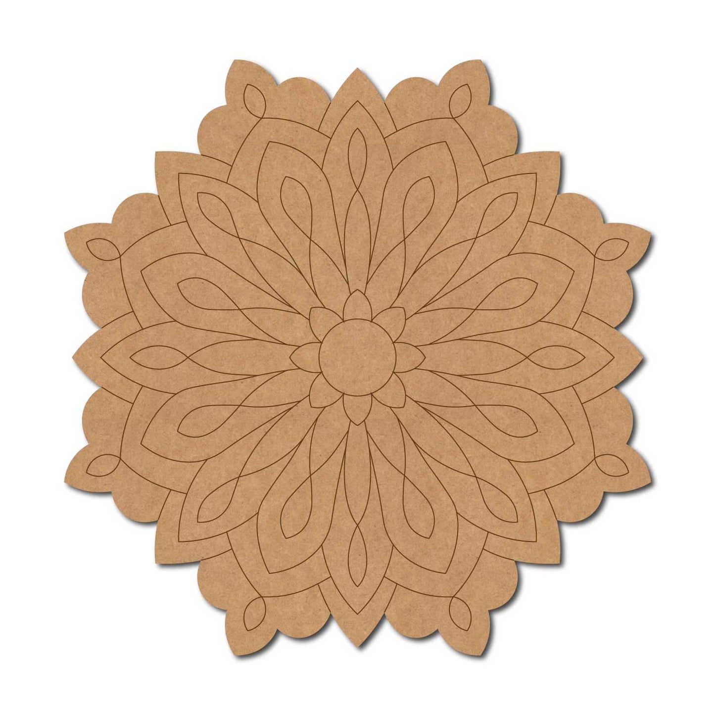 Mandala Pre Marked Base MDF Design 17