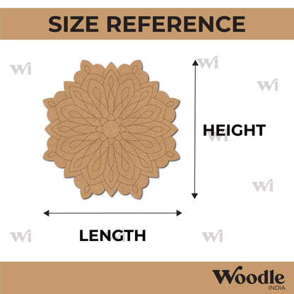 Mandala Pre Marked Base MDF Design 17