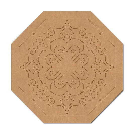 Mandala Pre Marked Base MDF Design 19